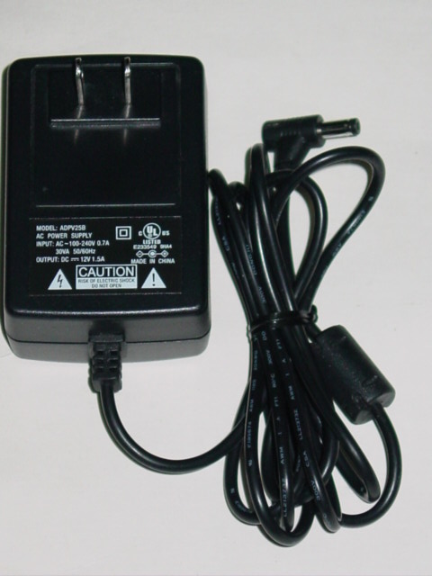 NEW ADPV25B AC Adapter 12V 1.5A